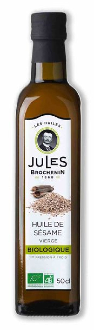 Olej Sezamowy Virgin Bio 500 Ml - Jules Brochenin