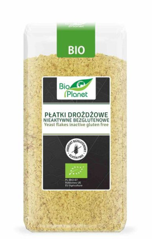 Płatki Drożdżowe Nieaktywne Bezglutenowe Bio 100 G - Bio Planet