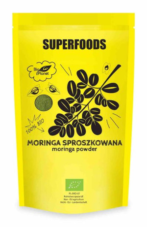 Moringa Sproszkowana Bio 150 G - Bio Planet