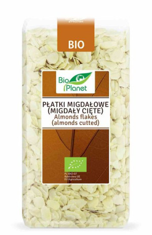 Płatki Migdałowe (migdały Cięte) Bio 300 G - Bio Planet