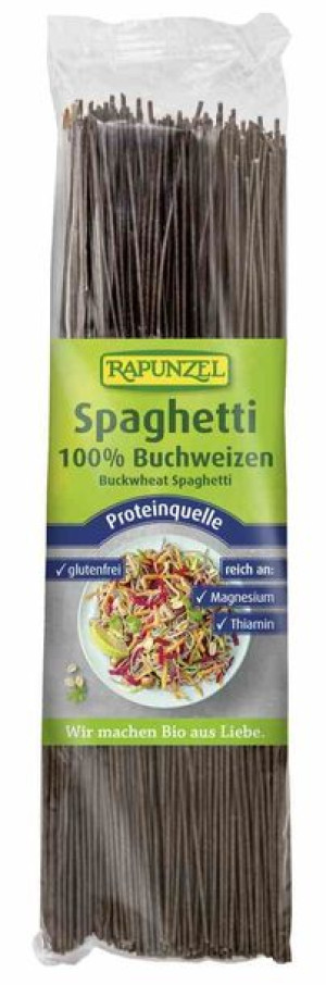 Makaron (gryczany) Spaghetti Bezglutenowy Bio 250 G - Rapunzel