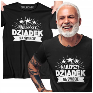 Koszulka Dla Dziadka Prezent Dla Dziadka Tshirt