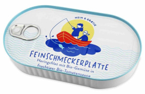 Śledź Msc Filety W Bio Sosie Pomidorowym Z Warzywami 200 G - Sywan