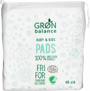 Płatki Kosmetyczne Bawełniane Dla Dzieci Eco 40 Szt. - Gron Balance