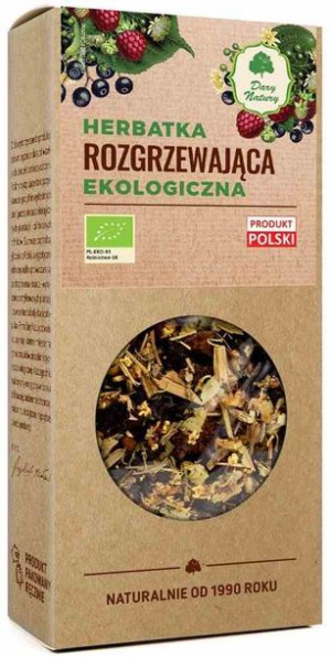Herbatka Rozgrzewająca Bio 50 G - Dary Natury