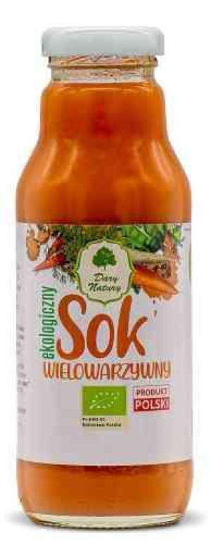 Sok Wielowarzywny Nfc Bio 270 Ml - Dary Natury