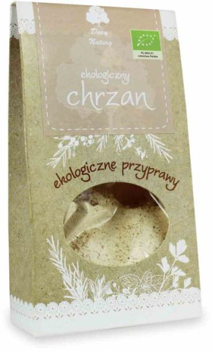 Chrzan Mielony Bio 40 G - Dary Natury