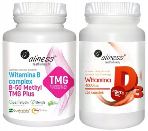 Aliness Witamina B-50 Mehyl + Witamina D3 Lanolina