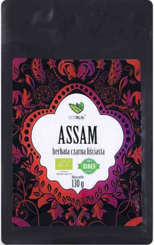 Herbata Czarna Liściasta Assam Bio 130 G - Ecoblik