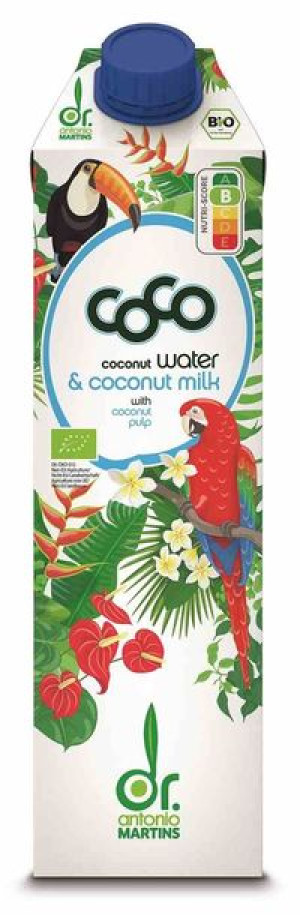 Coconut Milk - Napój Kokosowy Do Picia Bio 1 L - Coco (dr Martins)