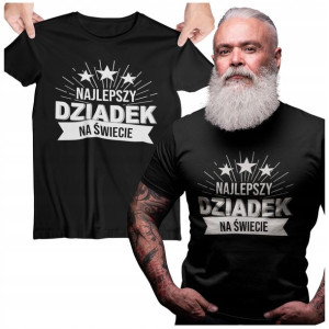 Koszulka Dla Dziadka Najlepszy Dziadek Na Świecie