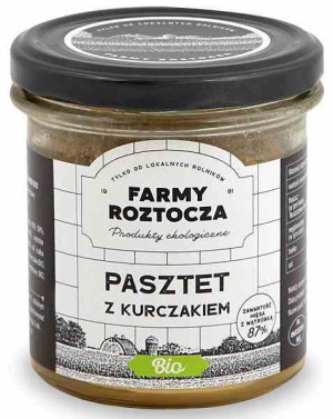 Pasztet Drobiowo - Wieprzowy Bio 180 G (słoik) - Farmy Roztocza