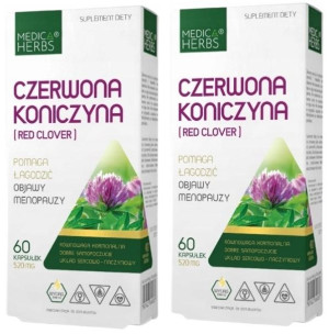 Medica Herbs Czerwona koniczyna Red clover 120k.