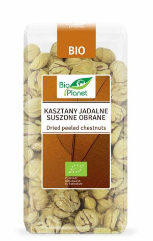 Kasztany Jadalne Suszone Obrane Bio 400 G - Bio Planet