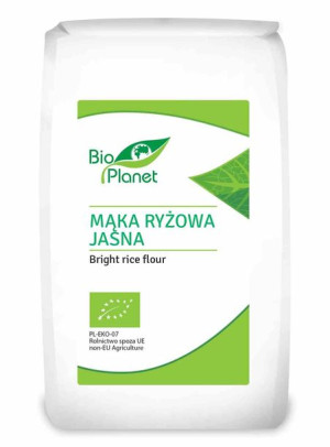 Mąka Ryżowa Jasna Bio 500 G - Bio Planet