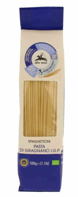 Makaron (semolinowy) Spaghettoni Bio 500 G - Alce Nero
