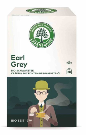 Herbata Earl Grey Ekspresowa Bio (20 X 2 G) 40 G - Lebensbaum