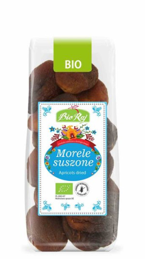 Morele Suszone Bezglutenowe Bio 150 G - Bio Raj
