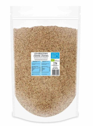 Len Brązowy (siemię Lniane) Bio 5 Kg - Horeca