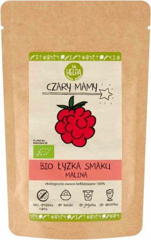Łyżka Smaku Malina (liofilizowana Sproszkowana Malina) Bio 40 G - Helpa