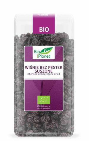 Wiśnie Bez Pestek Suszone Bio 400 G - Bio Planet