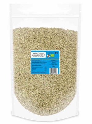Ryż Brązowy Długoziarnisty Bezglutenowy Bio 5 Kg - Horeca