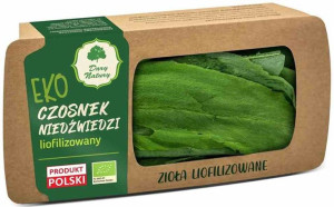 Czosnek Niedźwiedzi Liofilizowany Bezglutenowy Bio 4 G - Dary Natury