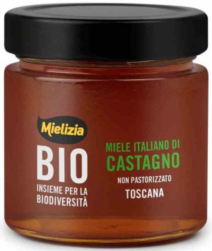 Miód Nektarowy Kasztanowy Bio 300 G - Mielizia