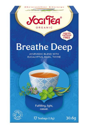 Herbatka Głęboki Oddech (breathe Deep) Bio (17 X 1,8 G) 30,6 G - Yogi Tea