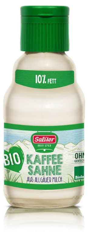 Śmietanka Do Kawy 10 % Bio 165 G - Saliter