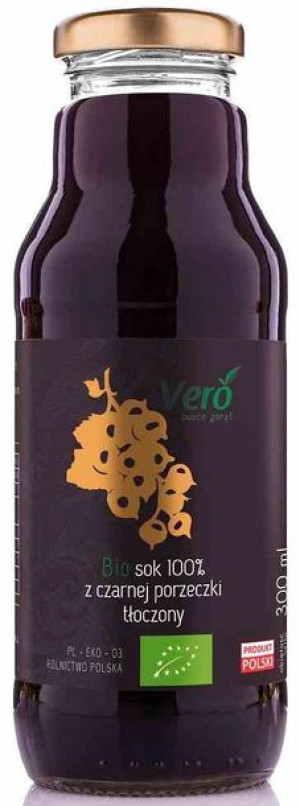 Sok Z Czarnej Porzeczki Nfc Bio 300 Ml - Vero