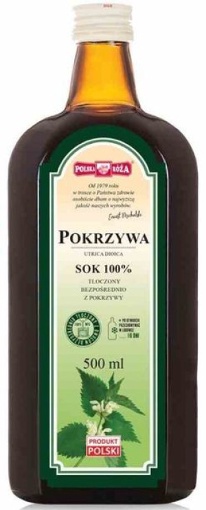 Sok Z Pokrzywy Nfc 500 Ml - Polska Róża