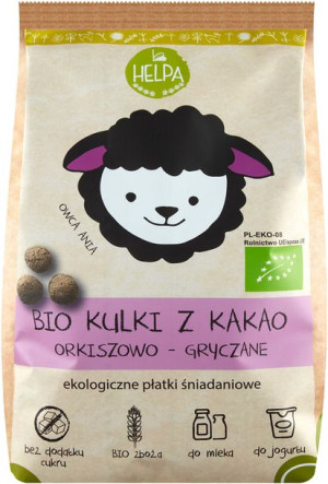 Kulki Orkiszowo - Gryczane Z Kakao Bio 160 G - Helpa
