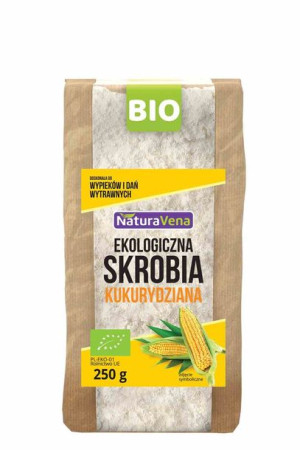 Skrobia Kukurydziana Bio 250 G - Naturavena