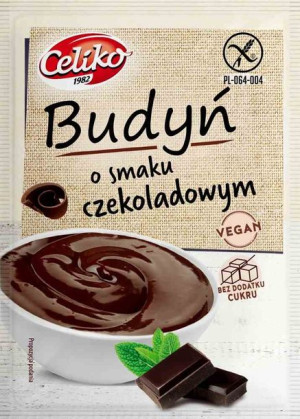 Budyń O Smaku Czekoladowym Bezglutenowy 40 G - Celiko
