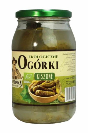 Ogórki Kiszone Bio 820 G - Od Zenka Tradycyjnie