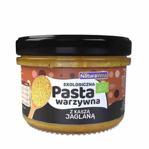 Pasta Warzywna Z Kaszą Jaglaną Bio 185 G - Naturavena