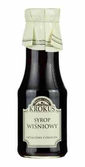 Syrop Wiśniowy Bezglutenowy 355 G (280 Ml) - Krokus