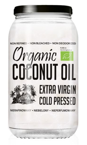 Olej Kokosowy Virgin Bio 1 L - Diet-food