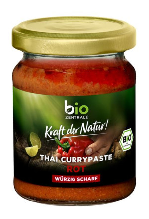Pasta Tajska Czerwone Curry Bio 125 G - Bio Zentrale