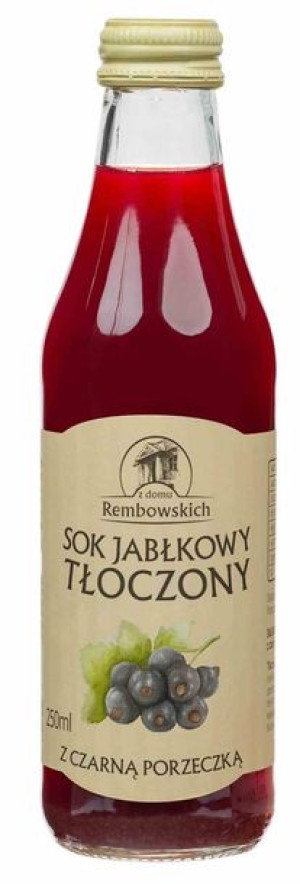 Sok Jabłkowy Z Czarną Porzeczką Nfc 250 Ml - Rembowscy