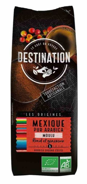 Kawa Mielona Arabica 100 % Meksyk Fair For Life Bio 250 G - Destination