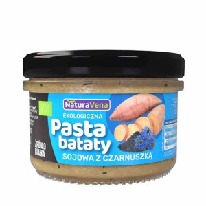 Pasta Z Soi Z Batatami I Czarnuszką Bio 185 G - Naturavena