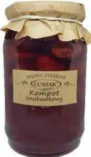 Kompot Truskawkowy 870 G - Luniak