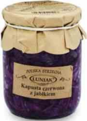 Kapusta Czerwona Z Jabłkiem 480 G (330 G) - Luniak
