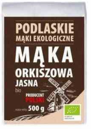 Mąka Orkiszowa Jasna Bio 500 G - Bio Life (mąki Podlaskie)