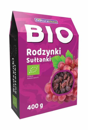 Rodzynki Sułtanki Bio 400 G - Naturavena