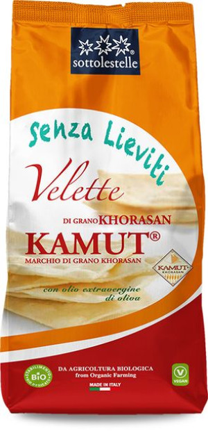 Krakersy Z Pszenicy Khorasan Bio 200 G - Sottolestelle