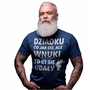 Modna Koszulka Dla Dziadka Na Dzień Dziadka Tshirt