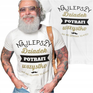 Koszulka Dla Dziadka Prezent Na Dzień Dziadka Świę